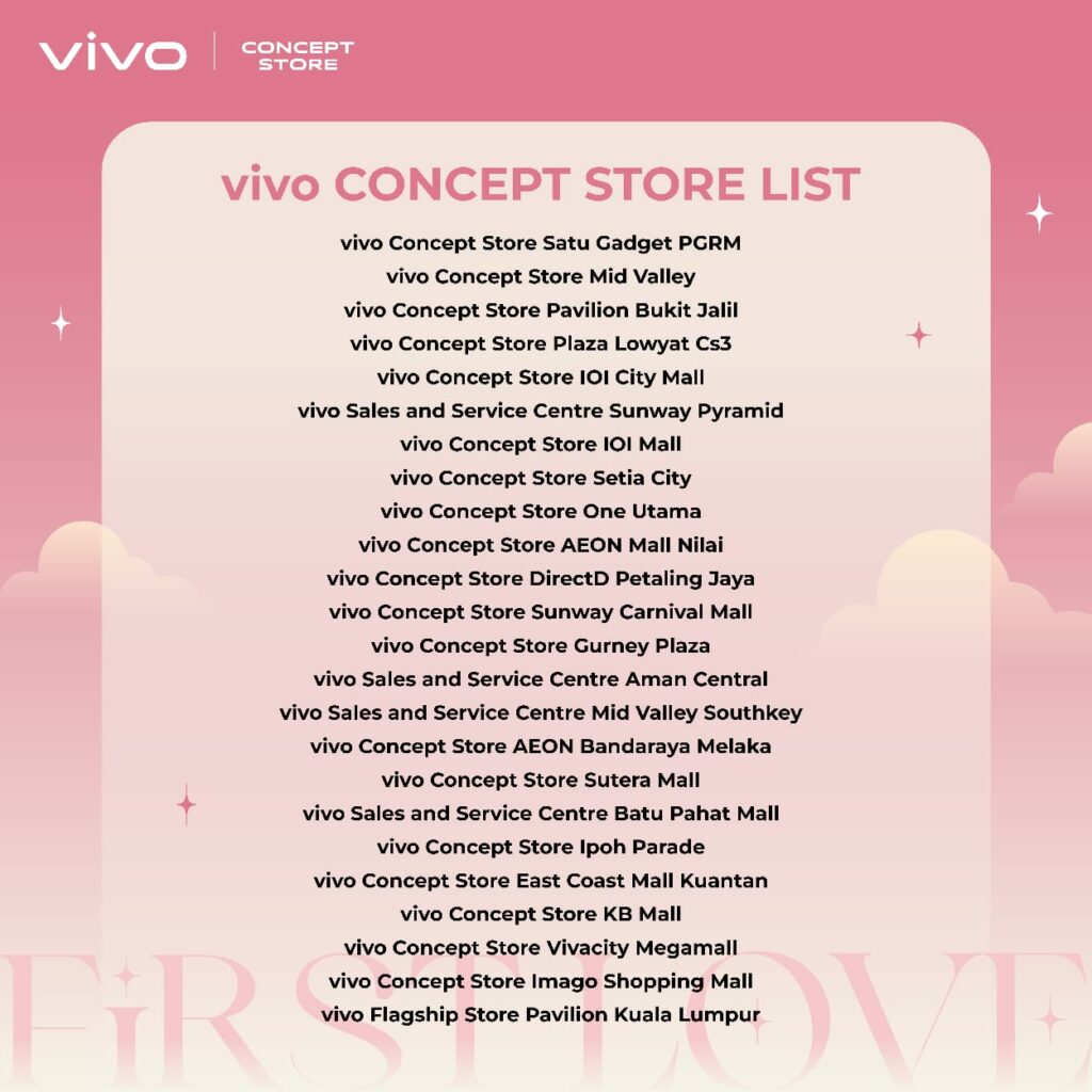 Store List Exclusive Pink Day Promo