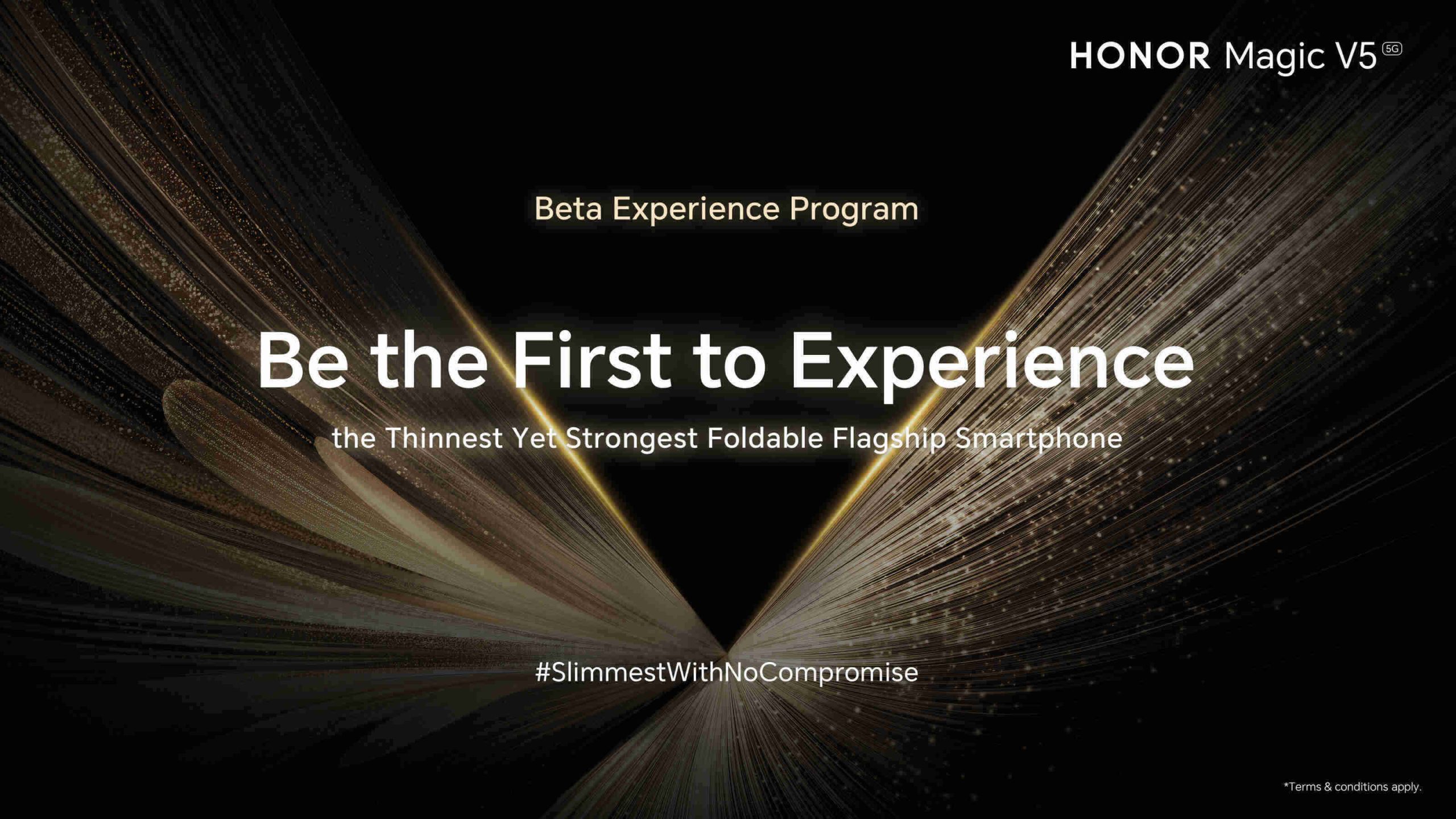 HONOR Magic V5 Beta Recruitment