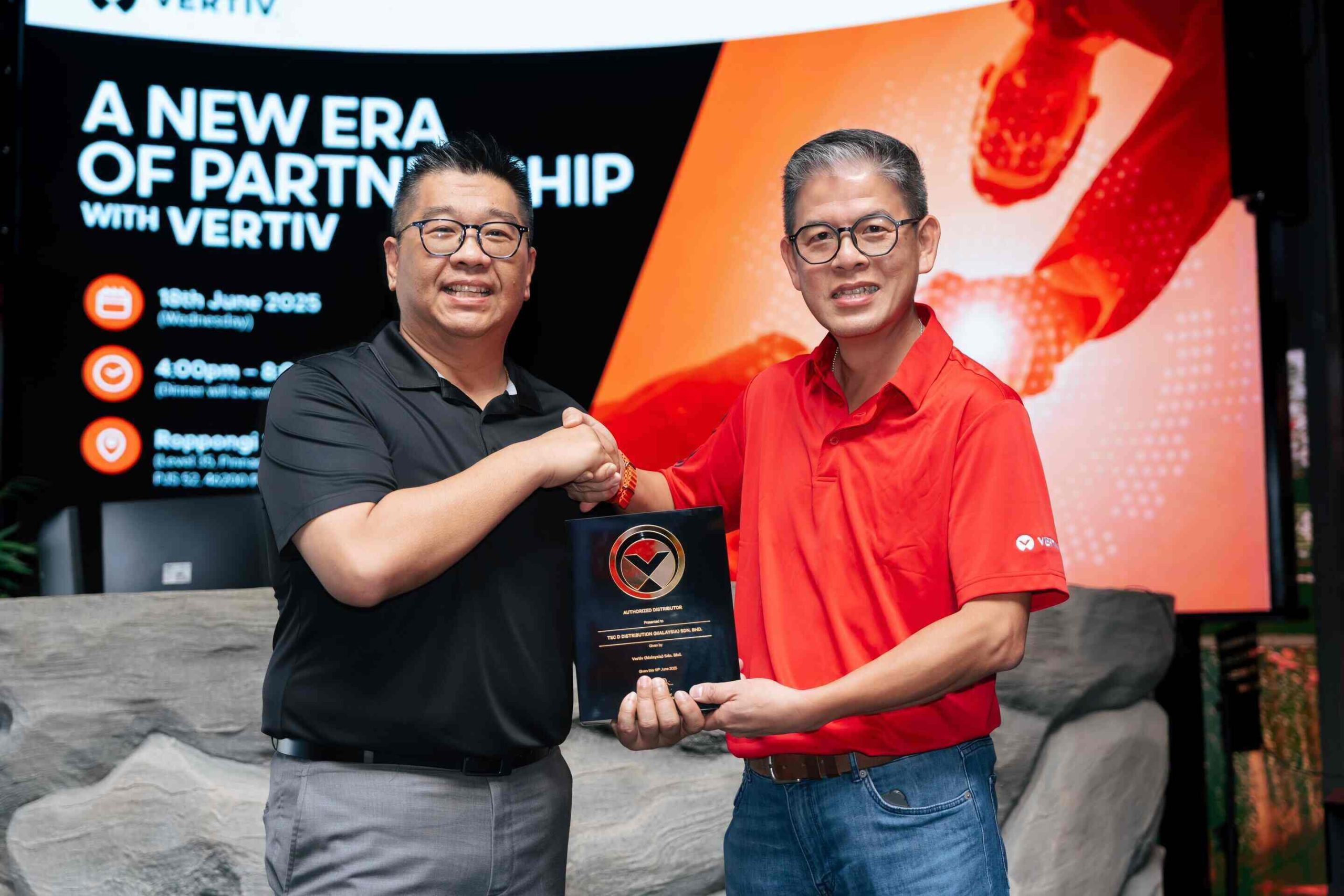 Vertiv Broadens Malaysia Distribution Through Tec D to Address Rising Demand for Reliable IT Infrastructure Solutions