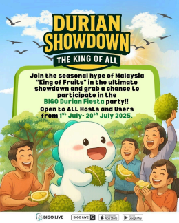 Bigo Live Transforms Malaysia’s Durian Craze into a Battle for the Durian Crown