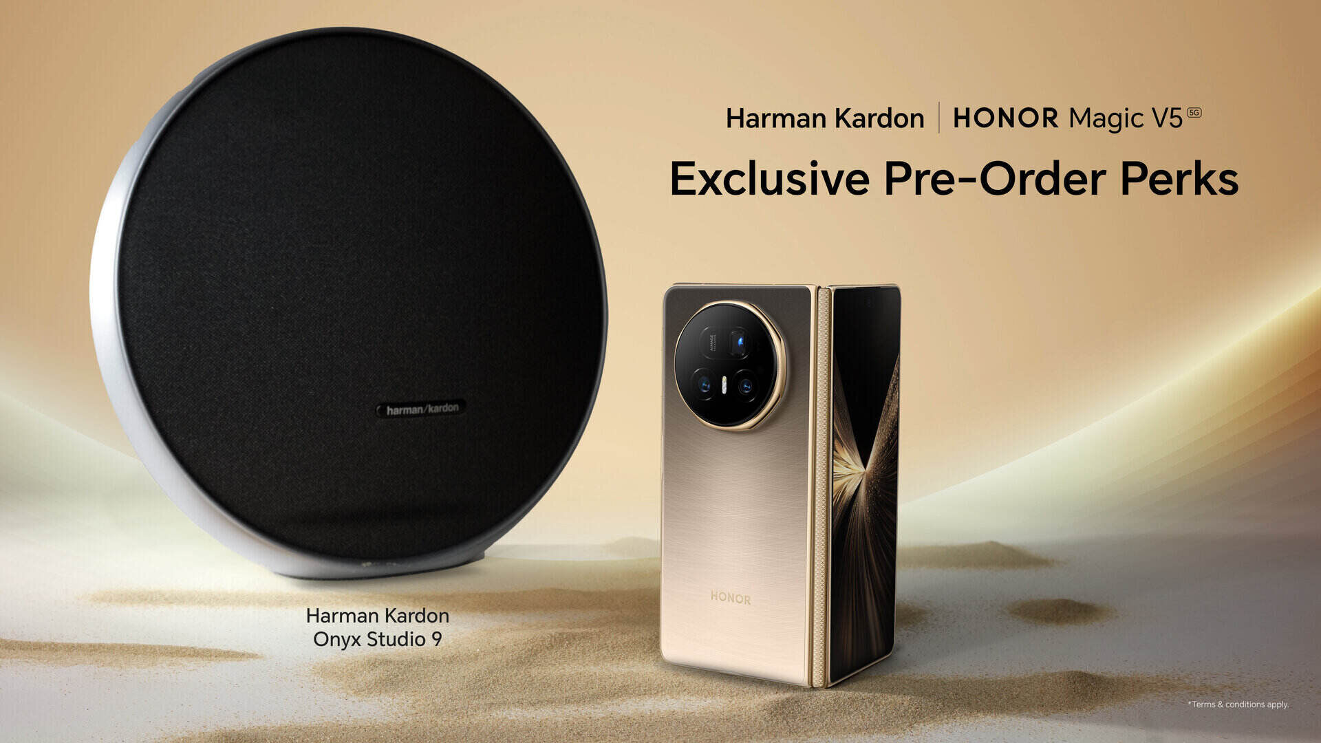 HONOR Magic V5 - Harman Kardon Pre-order free gift