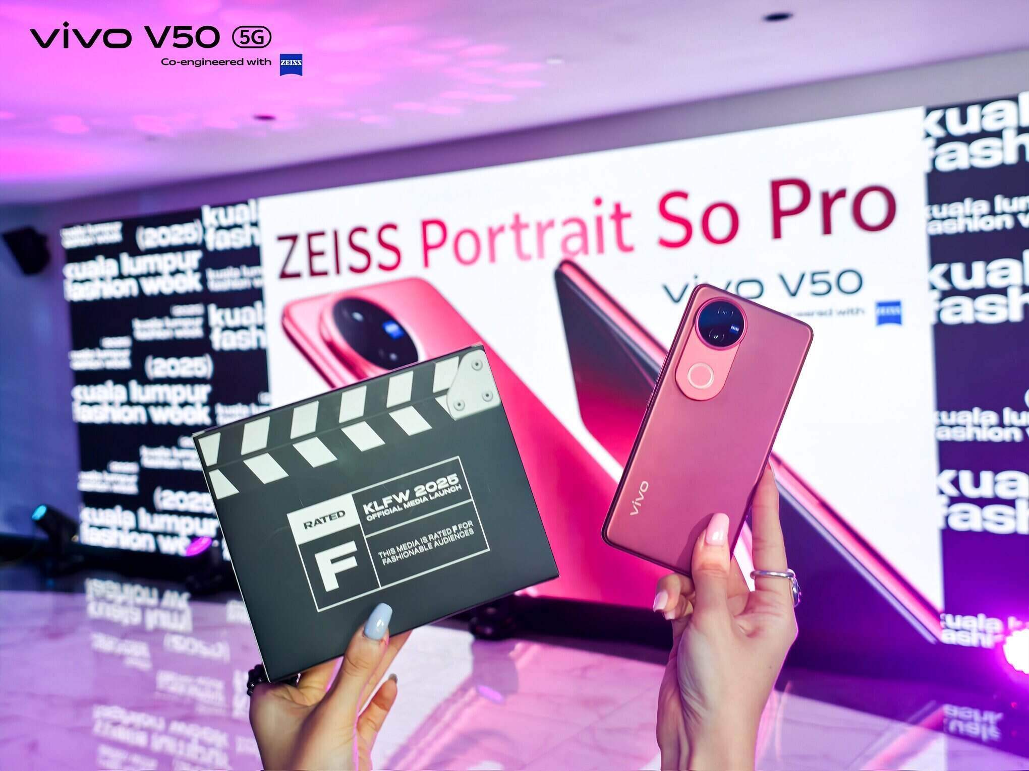 Vivo V50 at KLFW Media Launch