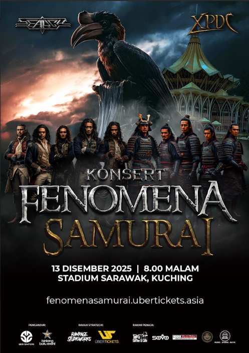 Search dan XPDC, Dua Ikon Rock Malaysia Kembali Gegarkan Peminat Dalam Konsert Fenomena Samurai